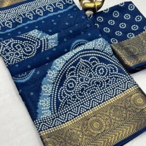 Soft self jacquard dola silk saree