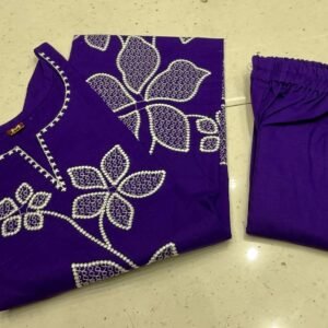 100% ORIGNAL CAMRIC COTTON KURTI PANT SET
