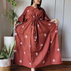 Hand Block Printed Cotton KAFTANS