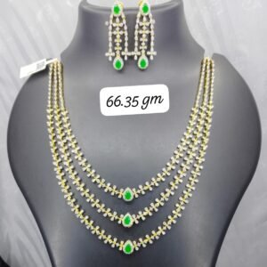 3L diamond rep necklace
