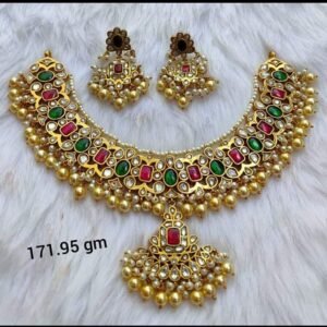 Temple Nakshi Necklace