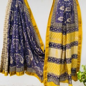 Beautifully Crafted Maheshwari Silk Saree