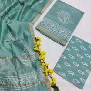 New exclusive chanderi silk suits