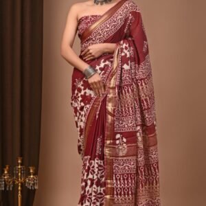 Elegant Semi Maheshwari Sarees