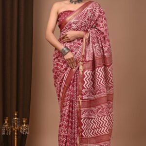 Elegant Semi Maheshwari Sarees