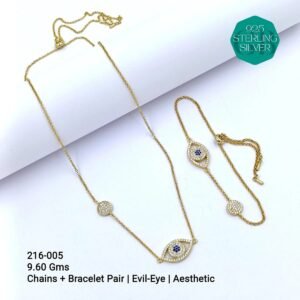 Chain+ bracelet pair