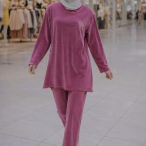 GIRLISH VELVET NIGHT SUITS