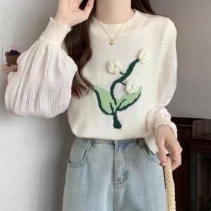 BEAUTIFUL CASHMERE SHIRT SWEATER