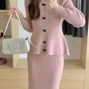 Dress with Inner tunic and upper sweater