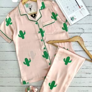 Funky Prints Latest satin nightwear