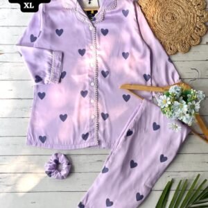 Luxe Satin Night Suit