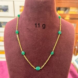 Green Beaded Necklace