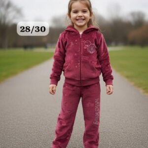 UNISEX VELVET TRACK WEAR FOR KIDS