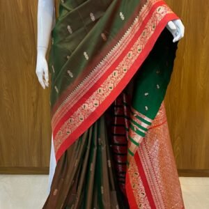 Paithani Pure silk soft fabric