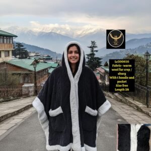 Premium Warm Wool Fur Crepe