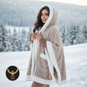 Premium Warm Wool Fur Crepe