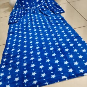 Front Zipper Warm Nighty