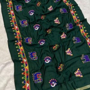 Ghamti work duppatta