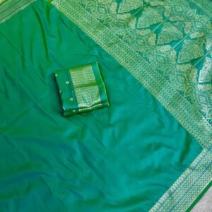 Pure heavy Banrasi silk gola body zari weaving pallu and boder