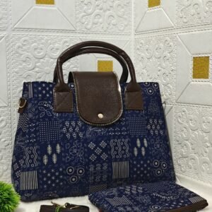 Triple partition handbag Cum sling bag