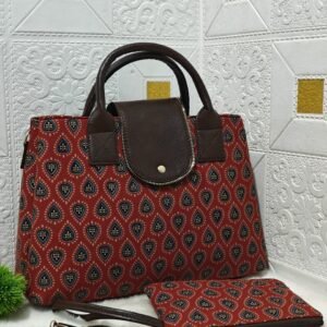 Triple partition handbag Cum sling bag