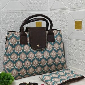 Triple partition handbag Cum sling bag