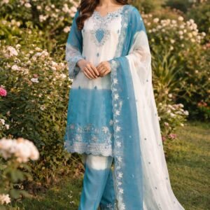 NEW DESIGNER PARTY WEAR FANCY KASHMIRI WORK SUIT