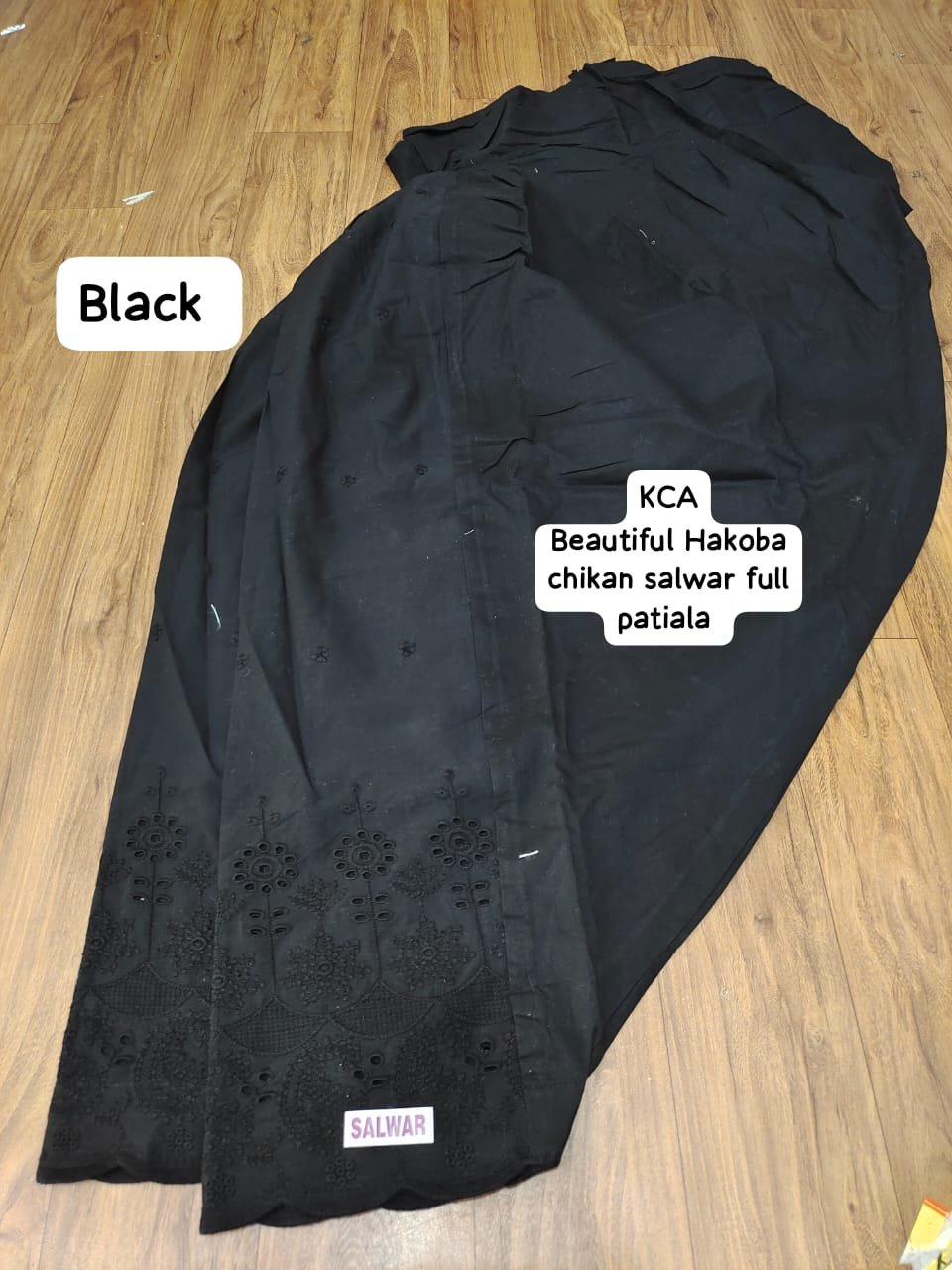 KCA Chikankari Pure Cotton patiala salwars