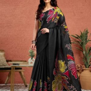 Semi Gajji Silk Saree