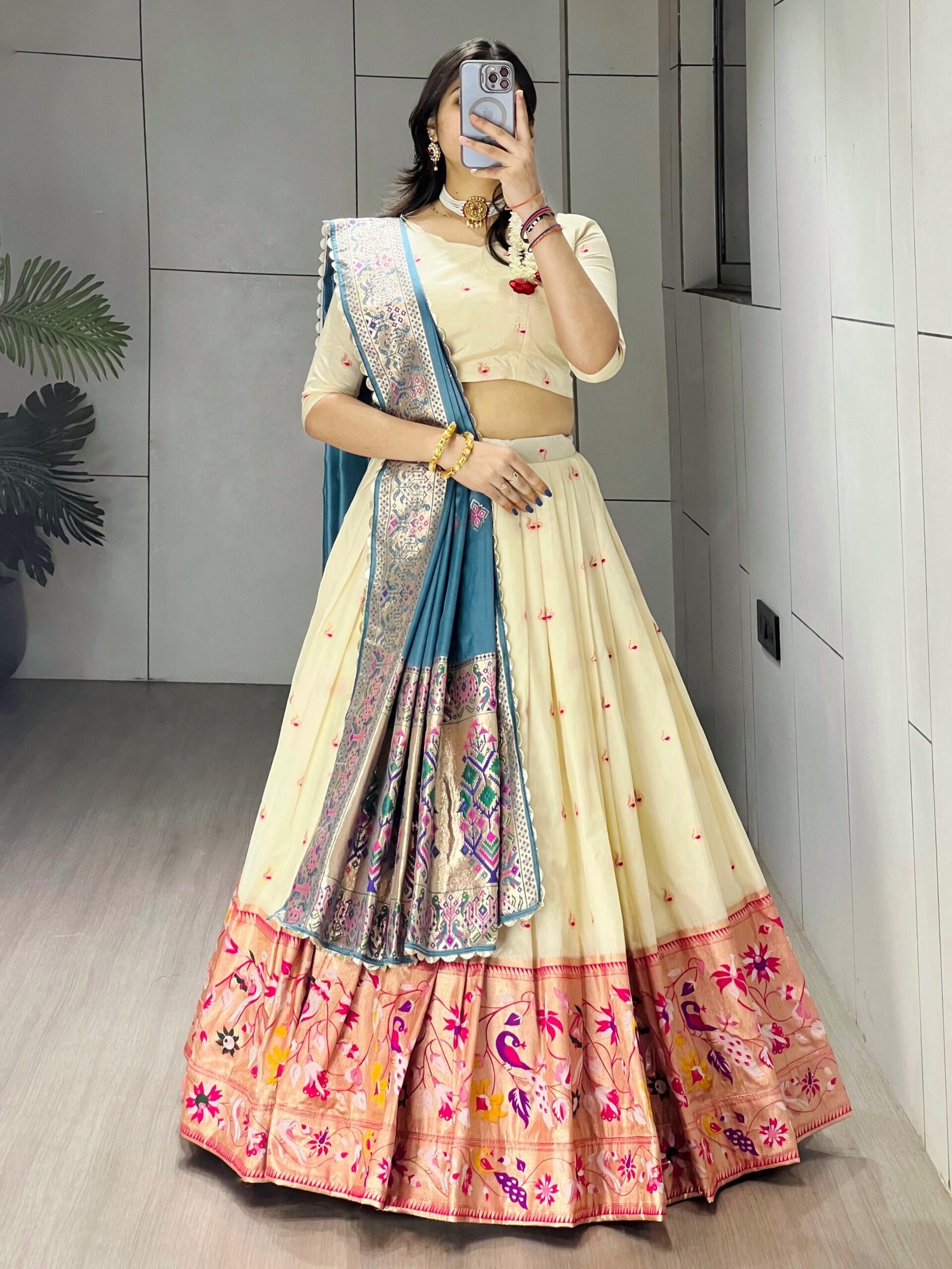 Paithani Silk Lehenga choli