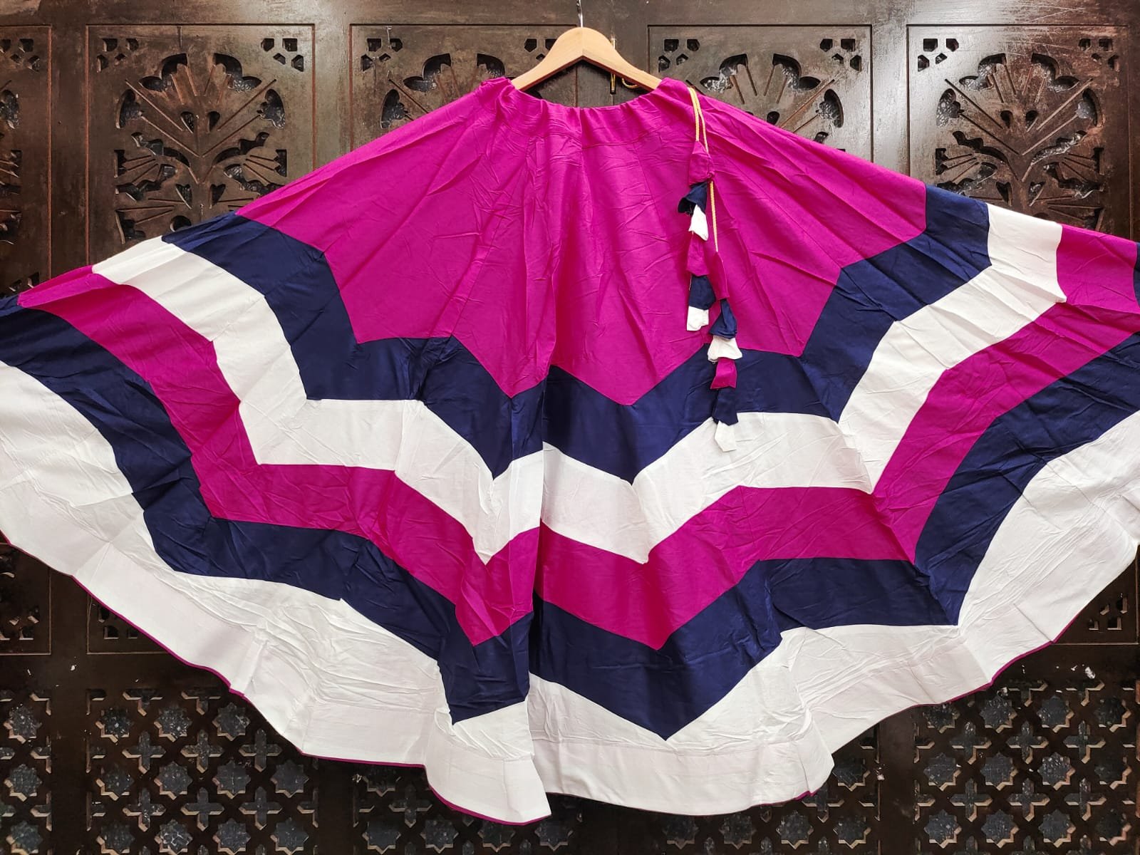Heavy Reyon Cotton Layered and Patches Stiched skirts